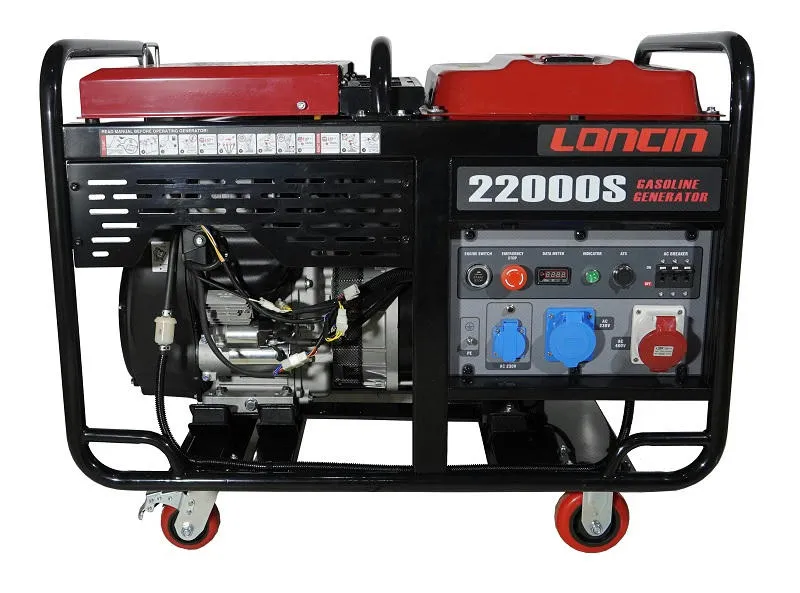 Бензиновый генератор «Loncin»  LC22000S