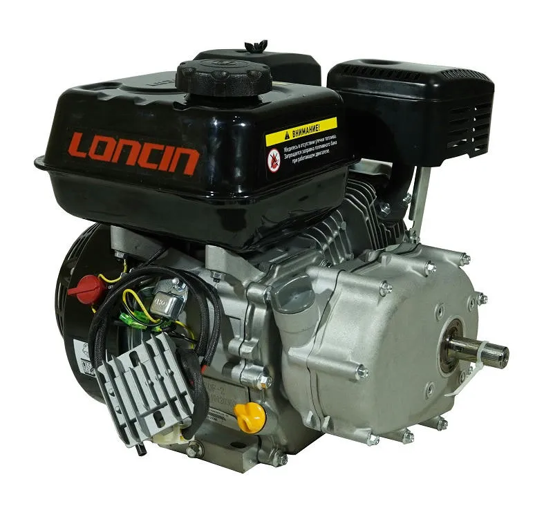 Бензиновый двигатель «Loncin» LC 170F-2B (U type) диаметр вала 20 5А