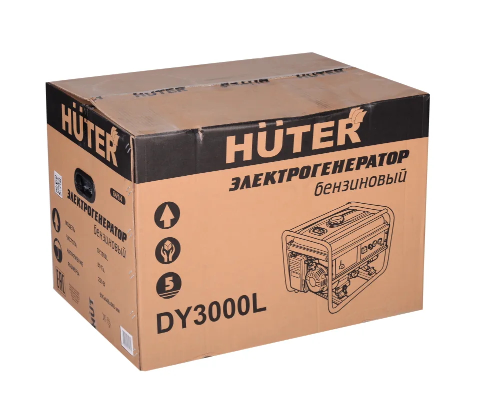 Генератор бензиновый HUTER DY3000L