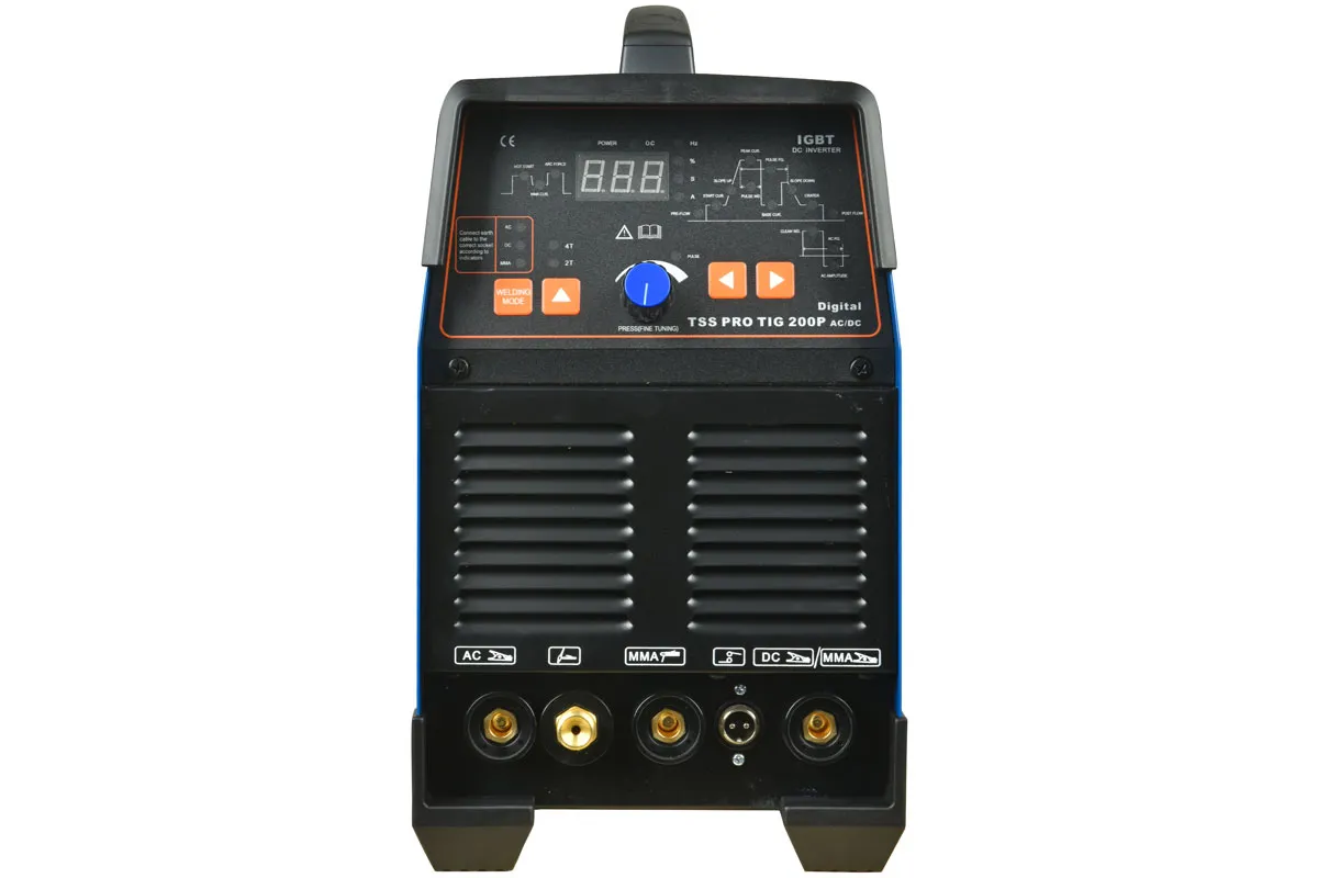 Аппарат сварки TIG алюминия TSS PRO TIG/MMA 200P AC/DC Digital для аргонодуговой сварки