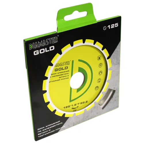 Сегментный диск DIAMASTER GOLD 12522,29z универсал резка плитки