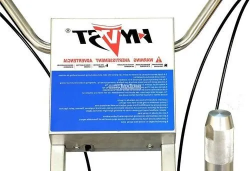 Машина HYVST SPLM 2000  для дорожной разметки на два пистолета