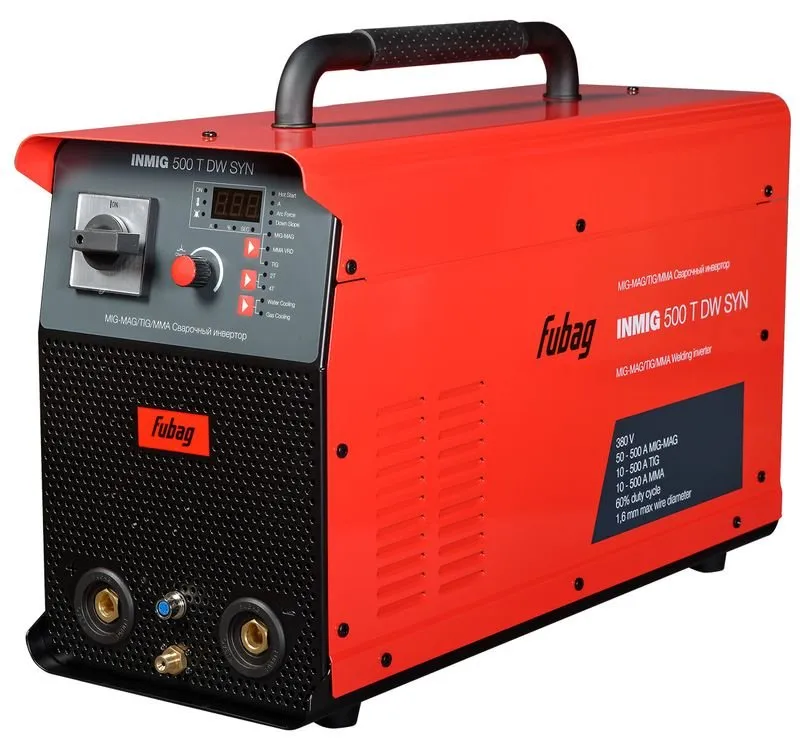 Полуавтомат сварочный INMIG 500T DW SYN (подающий механизм DRIVE INMIG DW, шланг пакет 5м, горелка FB 400 3m) FUBAG