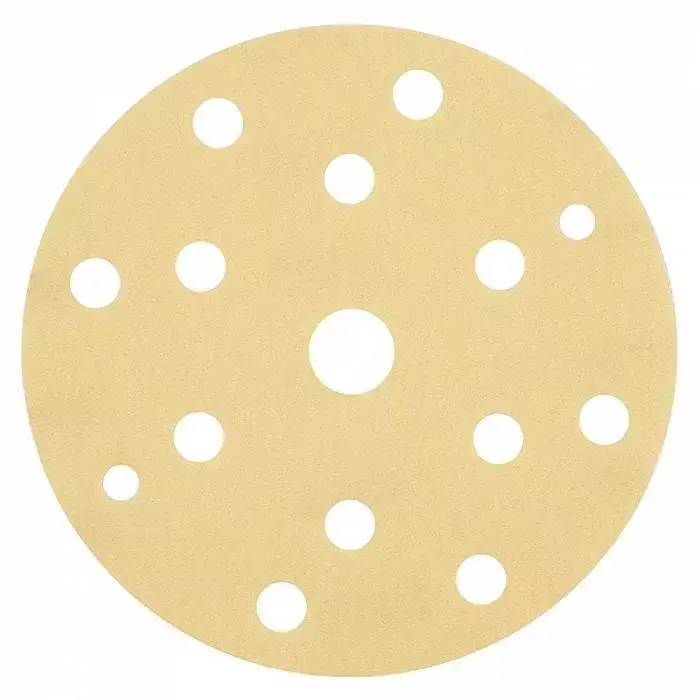 Абразив на бумажной основе Schtaer 255Abrasive paper 15 отв D=150 P500 набор 10 шт для шлифовки