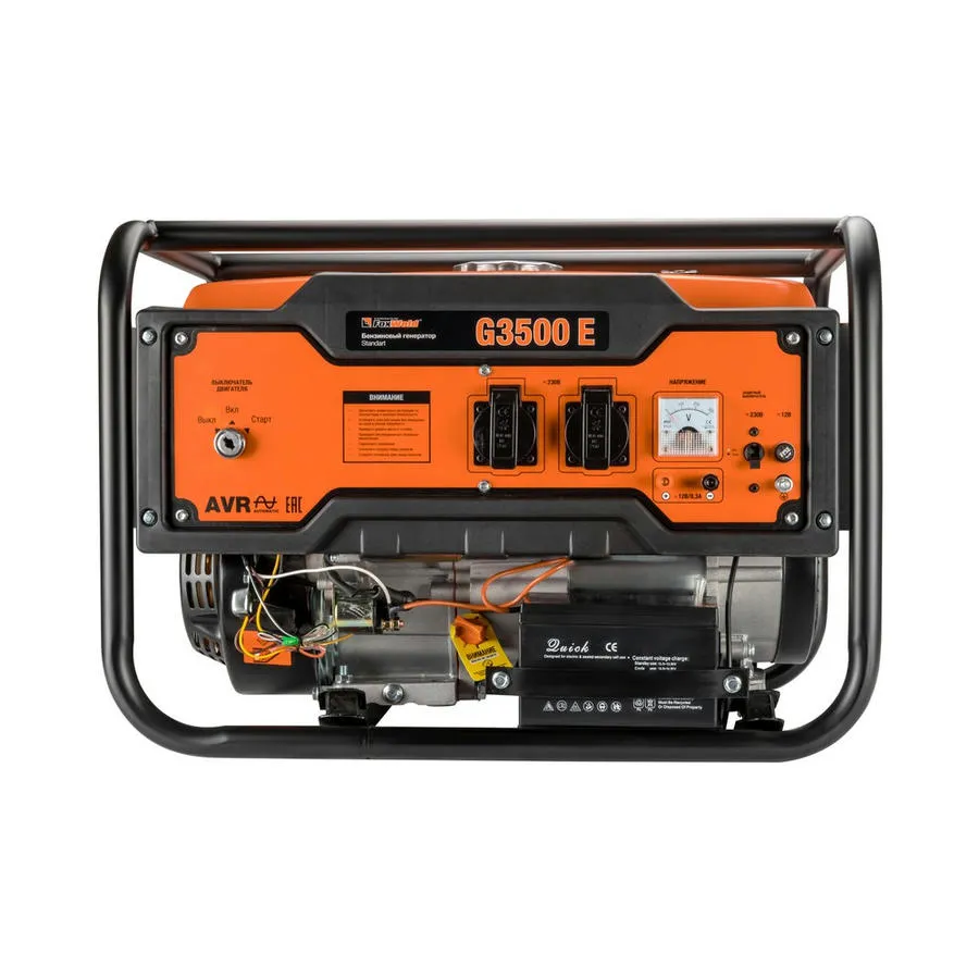 Генератор бензиновый G3500 E "FoxWeld Standart"