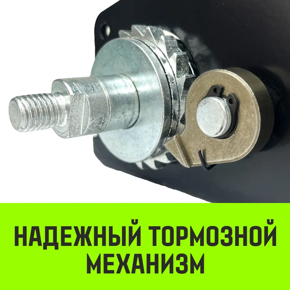 Ручная лебедка барабанная с тормозом HITCH HWB 500, 500 кг, лента 10 м SZ073182