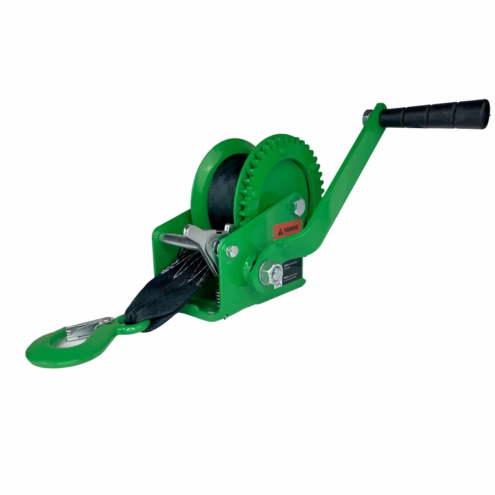 Ручная лебедка барабанная HITCH HW 500, 500 кг, канат 10 м SZ073173