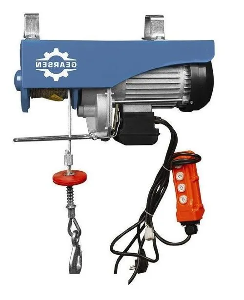 Мини таль PA 220В 600/1200кг, 12/6м комбинированная канатная GEARSEN