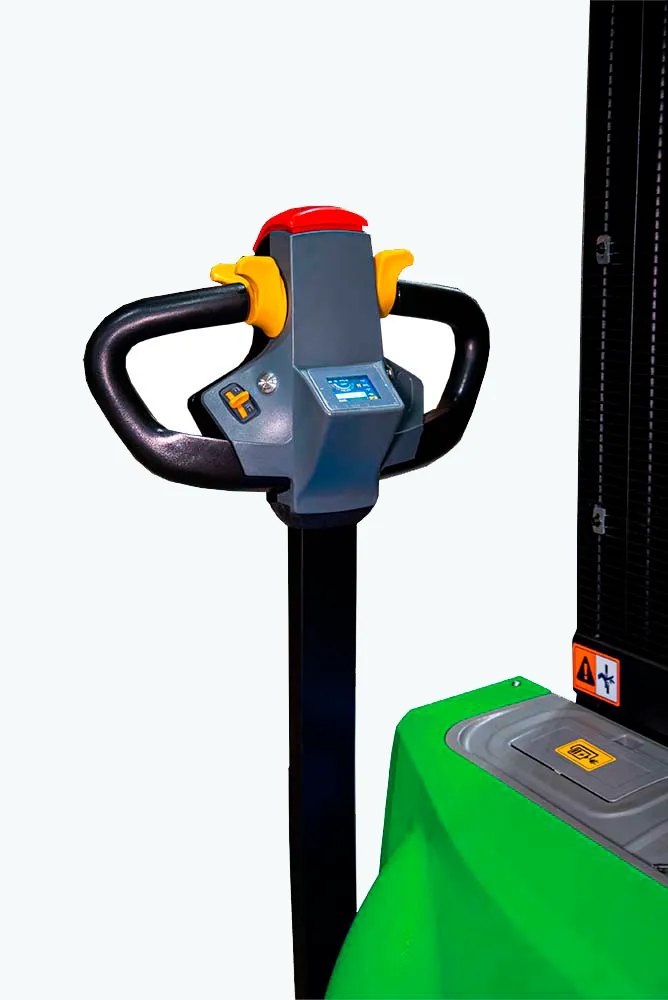 Самоходный штабелер с контролем скорости подъема 1,5 т 3,5 м TOR WS15H-3500SC PRO Li-ion 24/60 В/Ач для складских работ