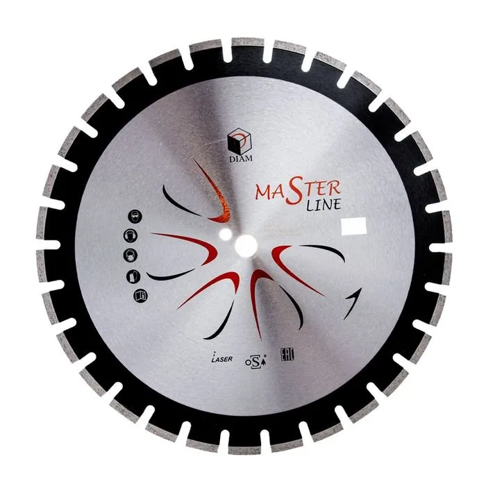 Диск алмазный 500x3.4x10x25.4 по асфальту Master Line DIAM