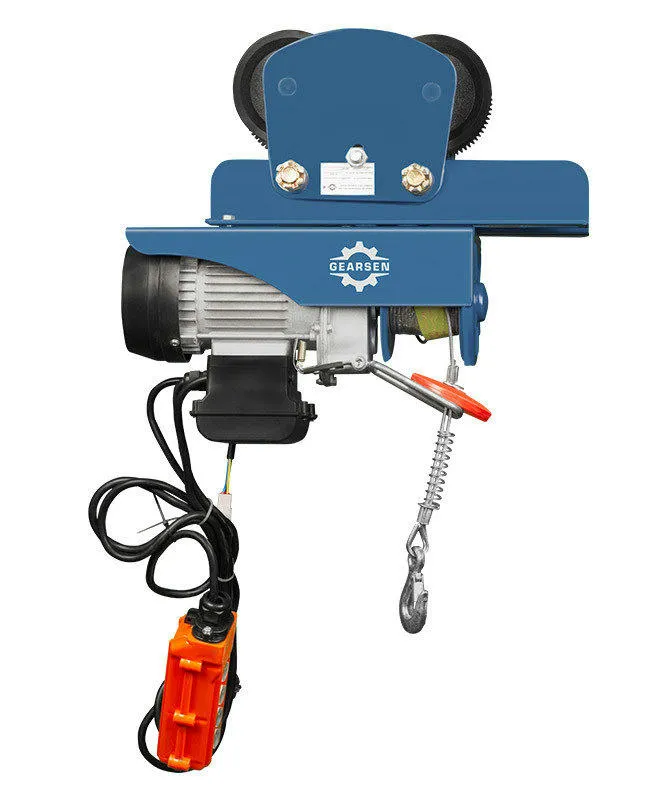Электрическая мини таль комбинированная GEARSEN PA 220В, 125/250кг, 12/6м