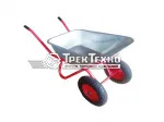 Строительная тачка 90 л 200 кг WB двухколесная «TOR»