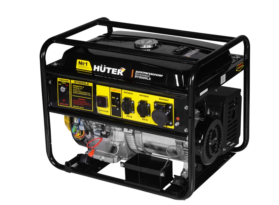 Генератор бензиновый HUTER DY8000LX