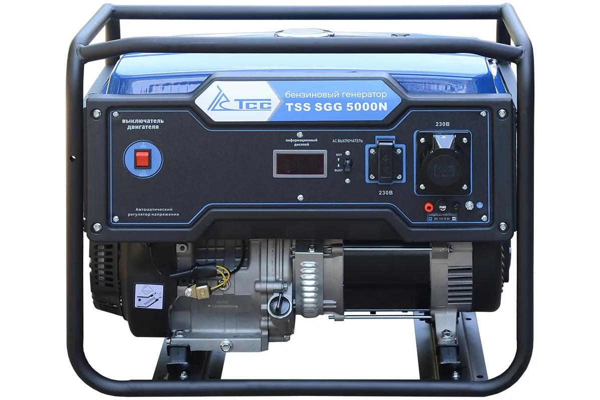 Генератор бензиновый TSS SGG 5000N для дома и дачи