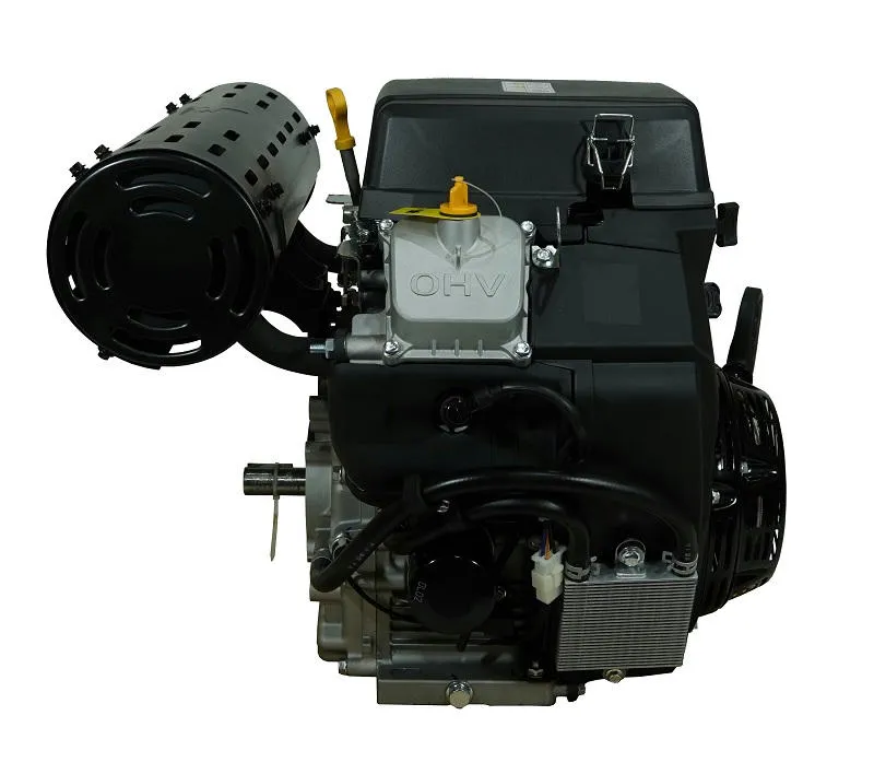 Бензиновый двигатель «Loncin» LC2V80FD (A type) диаметр вала 25.4 20А ручной\электрозапуск