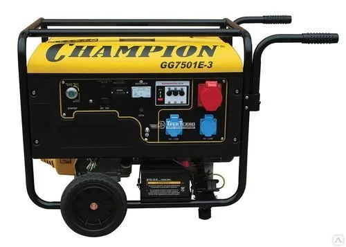 Генератор бензиновый Champion GG 7501 Е
