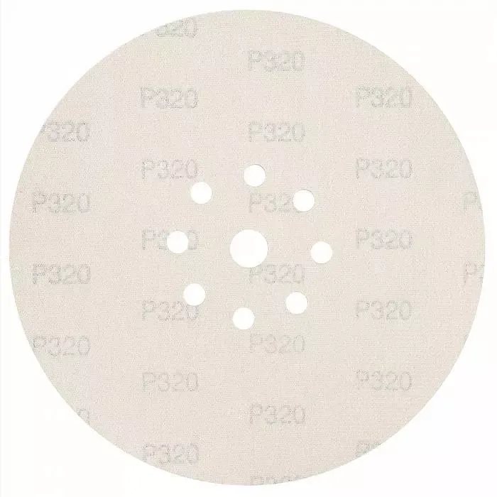 Абразивный круг SCHTAER GRIP Paper 225 мм на бумажной основе 9 отв 50 шт GRIPPAPER225P320H9-50 для шлифовки