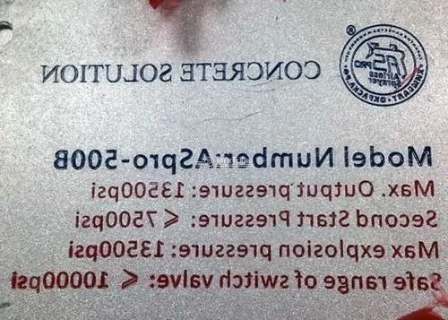 Насос ASpro-500 для инъектирования смол
