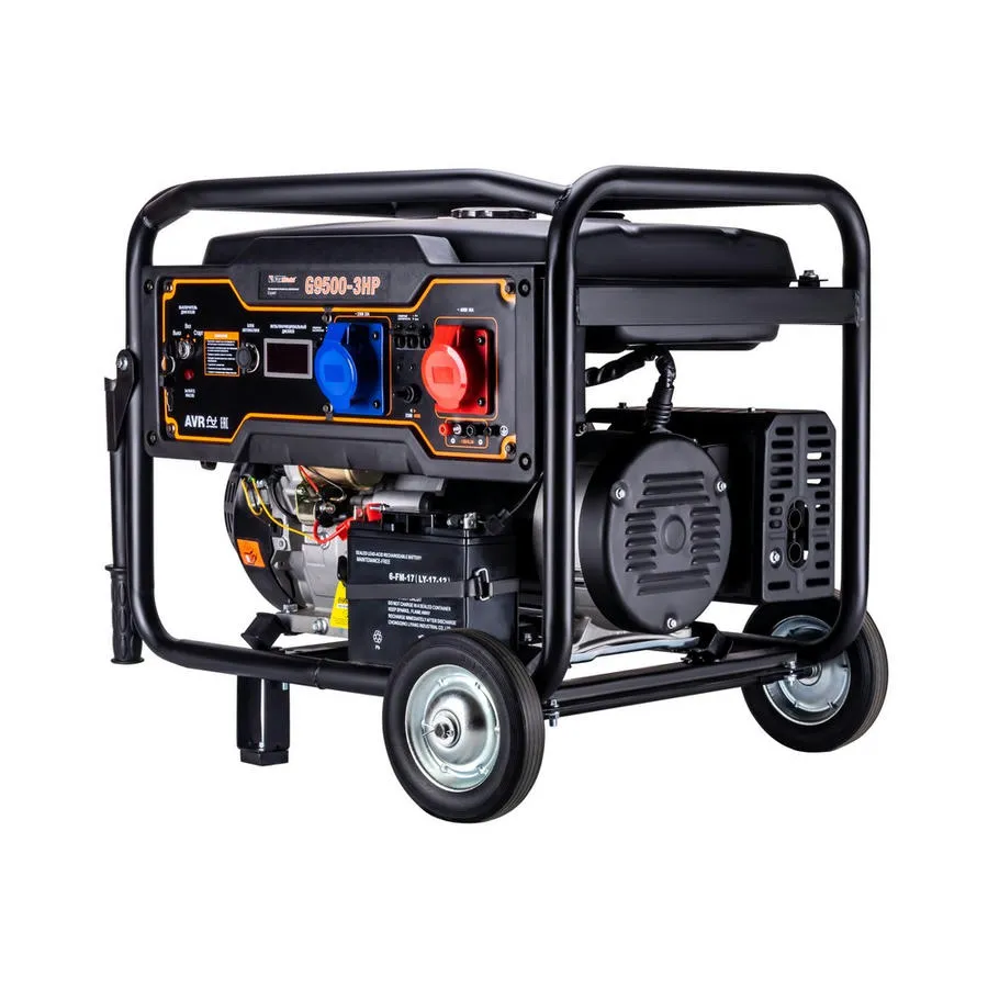 Генератор бензиновый G9500-3 HP "FoxWeld Expert"