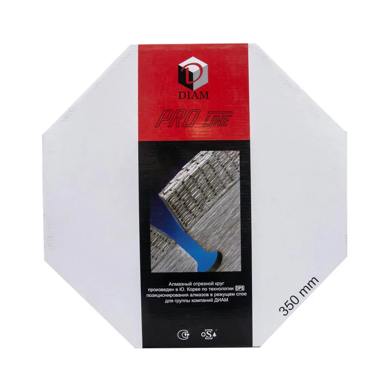 Диск алмазный 350x3.2x10x25.4 по асфальту Pro Line DIAM