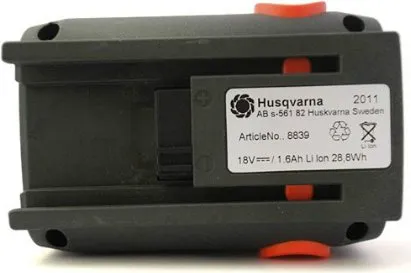 Аккумулятор HUSQVARNA для насоса WT15 5051431-01