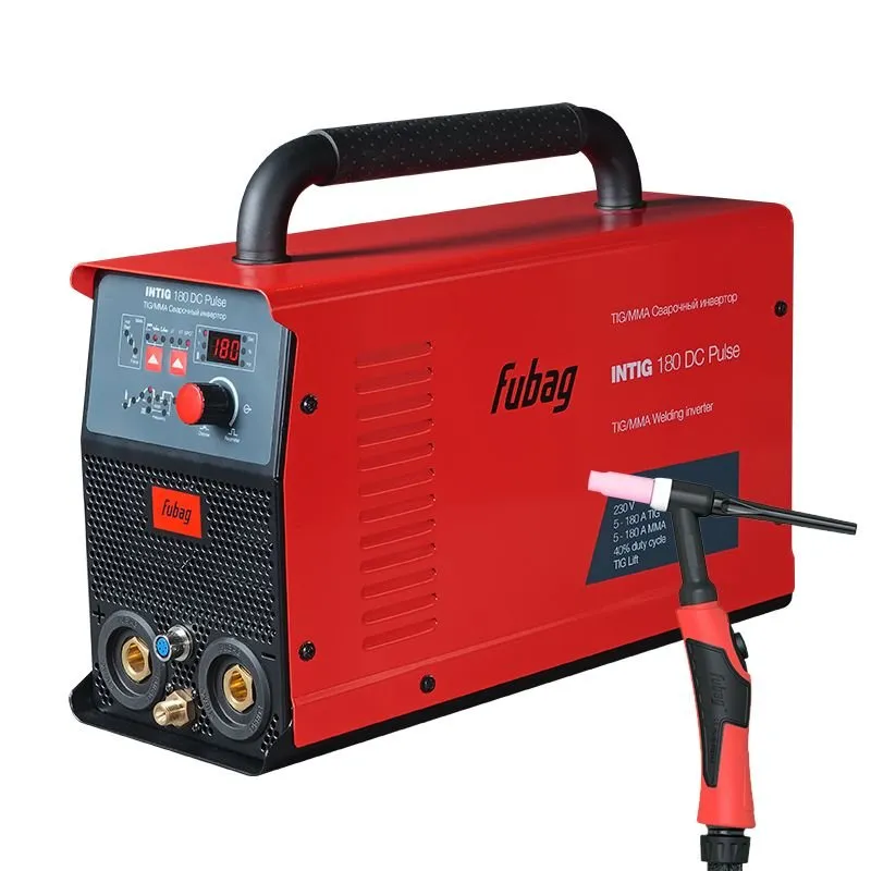 Сварочный инвертор INTIG 180 DC PULSE + горелка FB TIG 26 5P 4m FUBAG