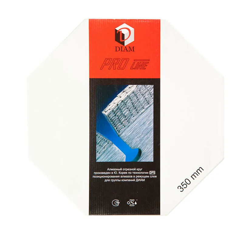 Диск алмазный 350x3.2x10x60/25,4 Pro Line Granite DIAM