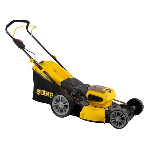 Бензиновая газонокосилка GLD-520SP-BS, 163 см3, Briggs Stratton, ширина 52 см, привод, 60 л Denzel