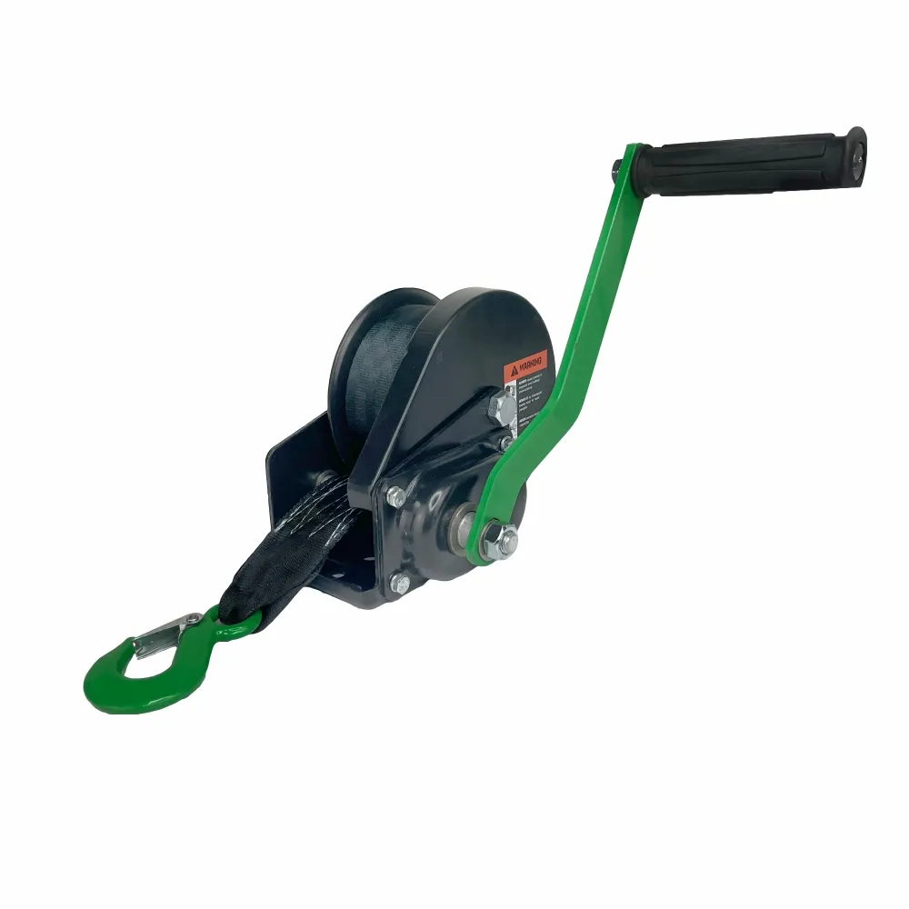 Ручная лебедка барабанная с тормозом HITCH HWB 500, 500 кг, канат 10 м SZ073181