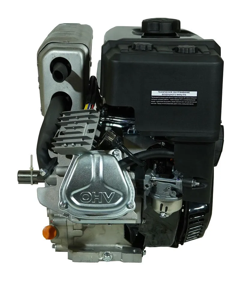 Бензиновый двигатель «Loncin» LC190FA (A type) диаметр вала 25 (лодочная серия)