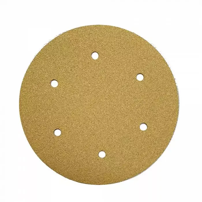 Абразивный круг SCHTAER GRIP Paper 225 мм на бумажной основе 6 отверстий 5 шт GRIPPAPER225P60H6-5 для шлифовки