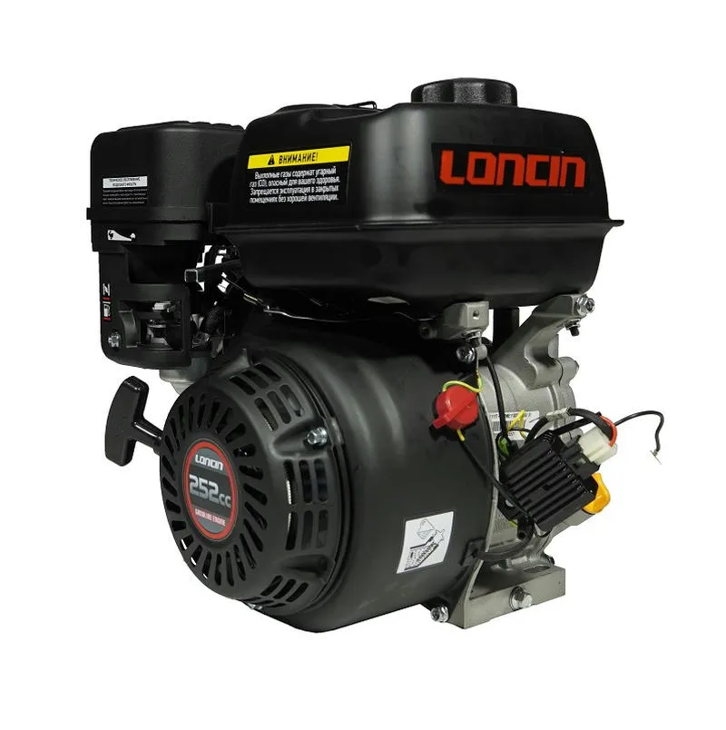 Бензиновый двигатель «Loncin» LC175F-2 (R type) диаметр вала 19 5А