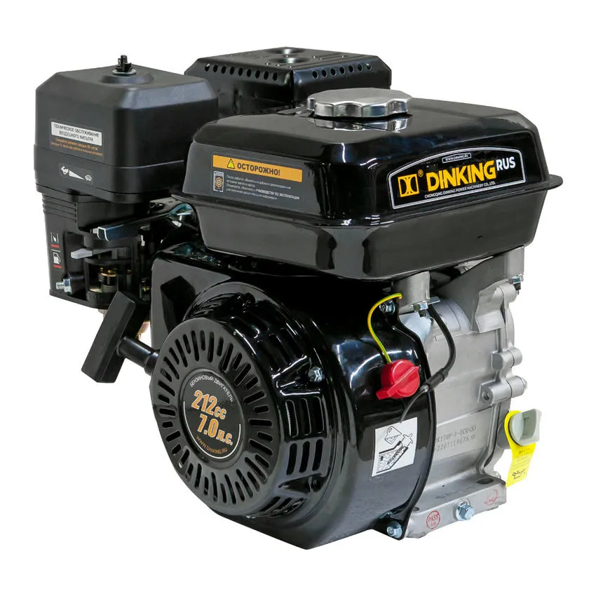Двигатель Dinking DK170F-1-ECO(Q) (7л.с., 19мм вал, ручной стартер) (ДВИ095)