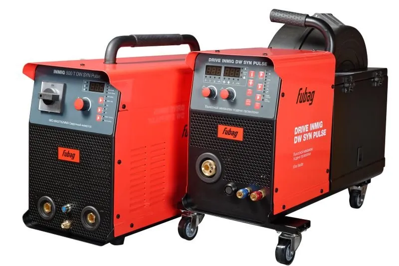 Полуавтомат сварочный INMIG 500T DW SYN PULSE (подающий механизм DRIVE INMIG DW SYN PULSE, горелка FB 400 3m, шланг пакет 5м) FUBAG
