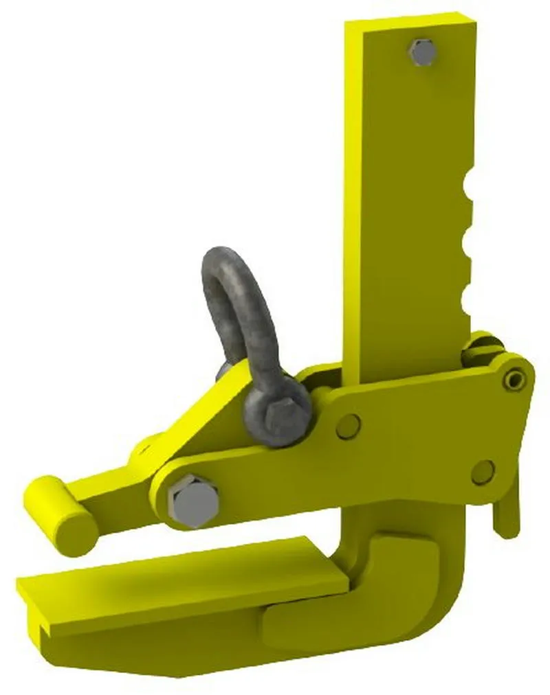 Эксцентриковый захват ZGR (г/п 1,65 т, лист 0-250мм)