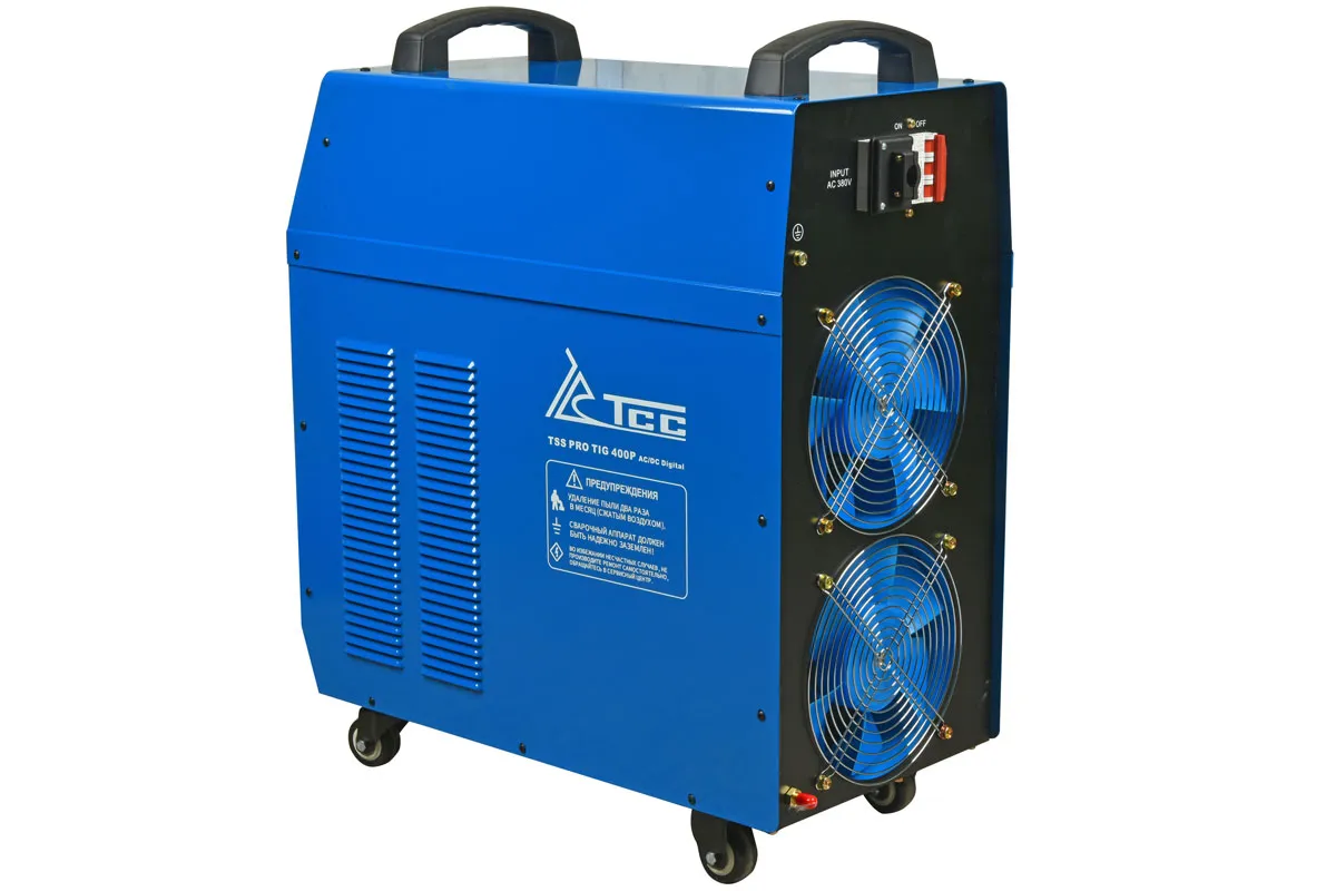 Аппарат сварки TIG алюминия TSS PRO TIG 400P AC/DC Digital для профессиональной TIG сварки