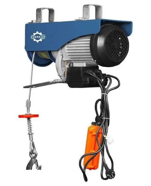Мини таль PA 220В 500/1000кг, 12/6м комбинированная канатная GEARSEN