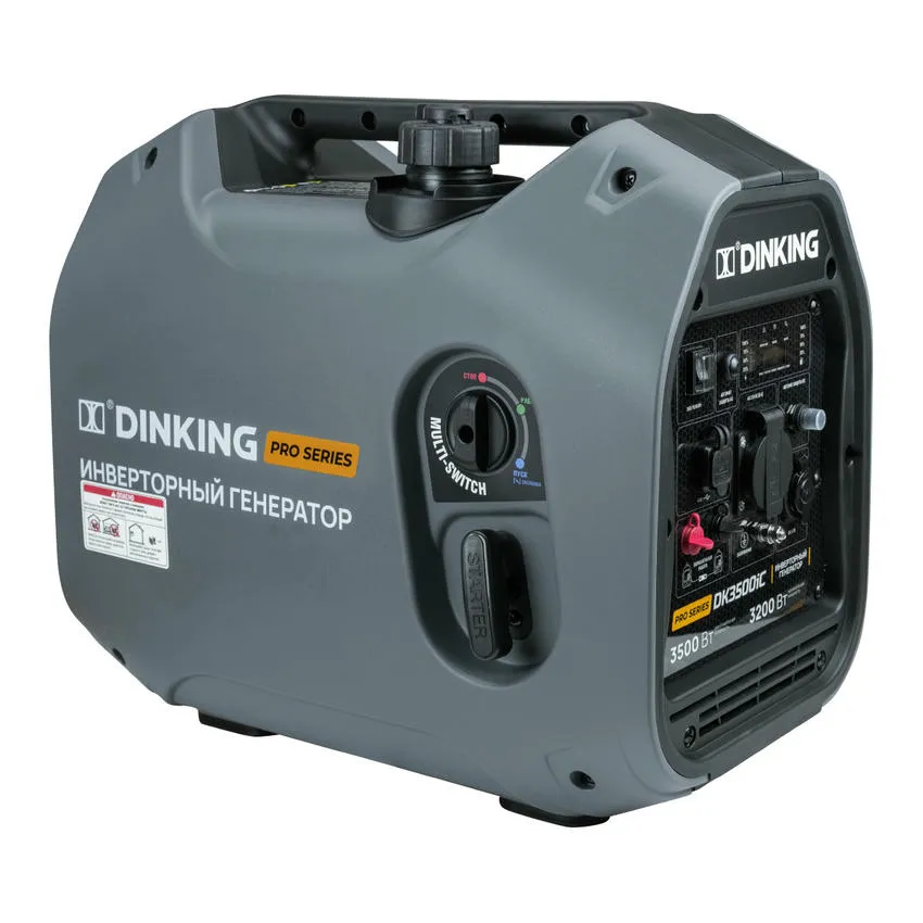 Генератор бензиновый инверторный Dinking DK3500iC 3,5 кВт (ГЕН035)