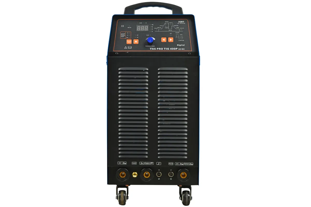 Аппарат сварки TIG алюминия TSS PRO TIG 400P AC/DC Digital для профессиональной TIG сварки