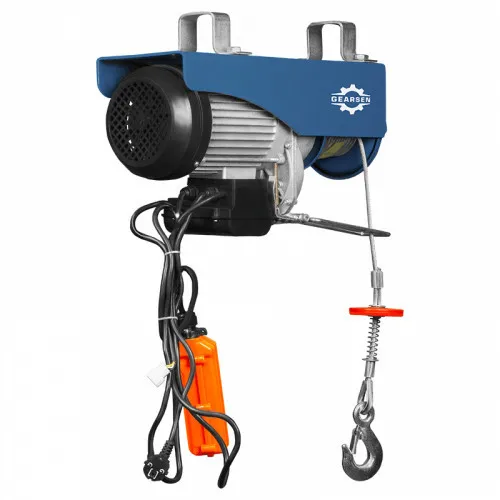 Мини таль PA 220В 500/1000кг, 12/6м комбинированная канатная GEARSEN