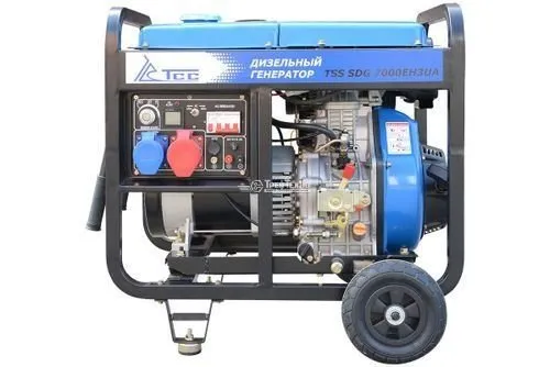 Дизель генератор TSS SDG 7000EH3UA