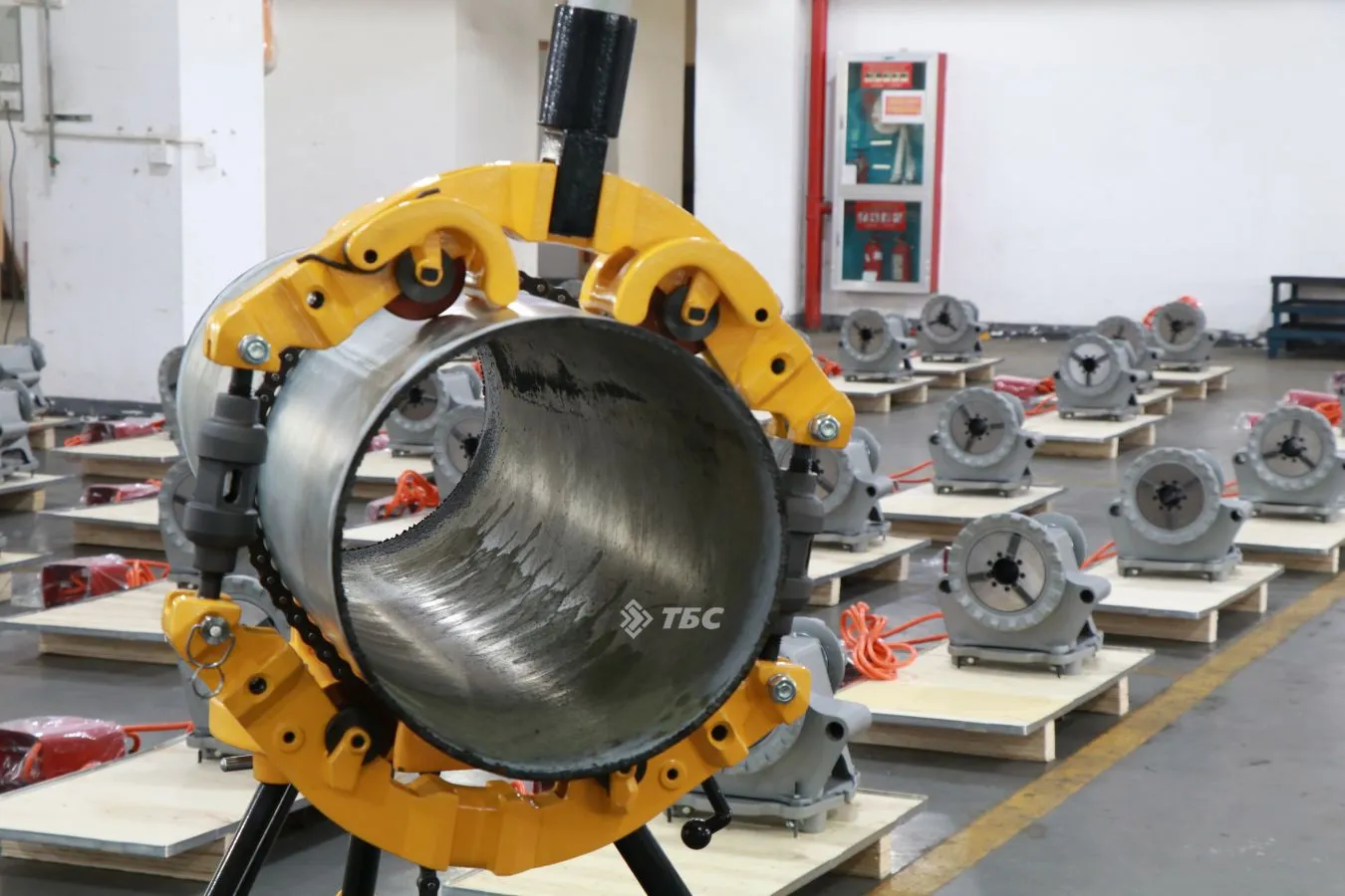 Ручной труборез роторный H14S (10"-14") Hongli