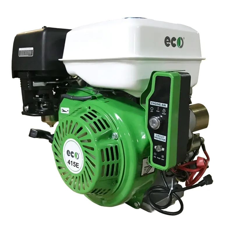 Бензиновый двигатель FORZA ECO-417E мощность 17 л.с.  d- шкива 25 мм
