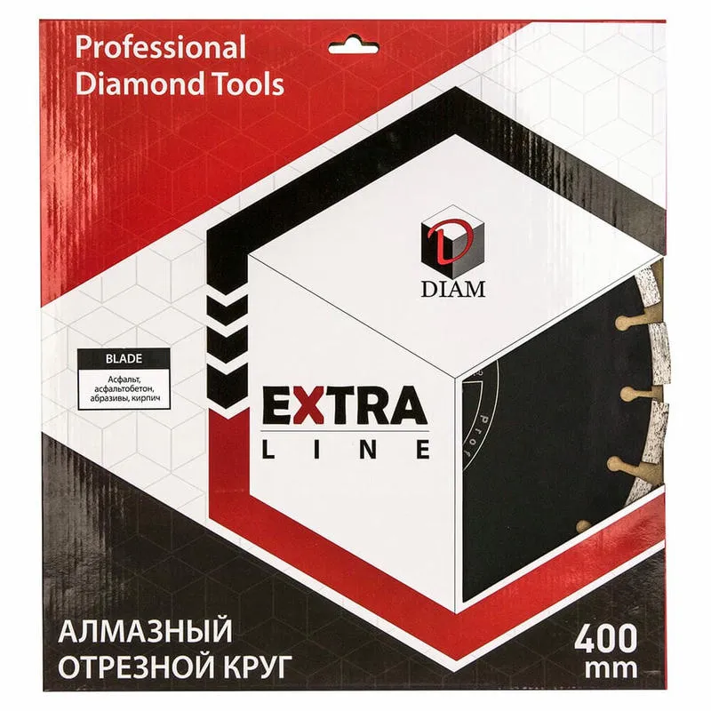 Диск алмазный 400x3.0x12x25,4 по асфальту Extra Line DIAM Blade