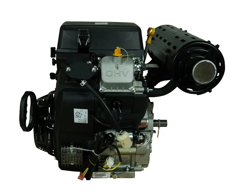 Бензиновый двигатель «Loncin» LC2V80FD (A type) диаметр вала 25.4 20А ручной\электрозапуск