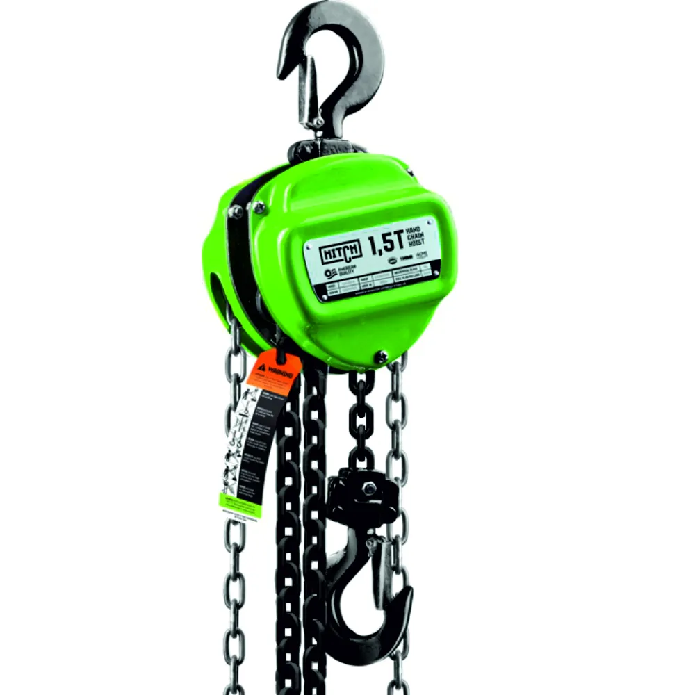 Ручная таль цепная HITCH CH100, 1.5 т, 12 м. SZ060890
