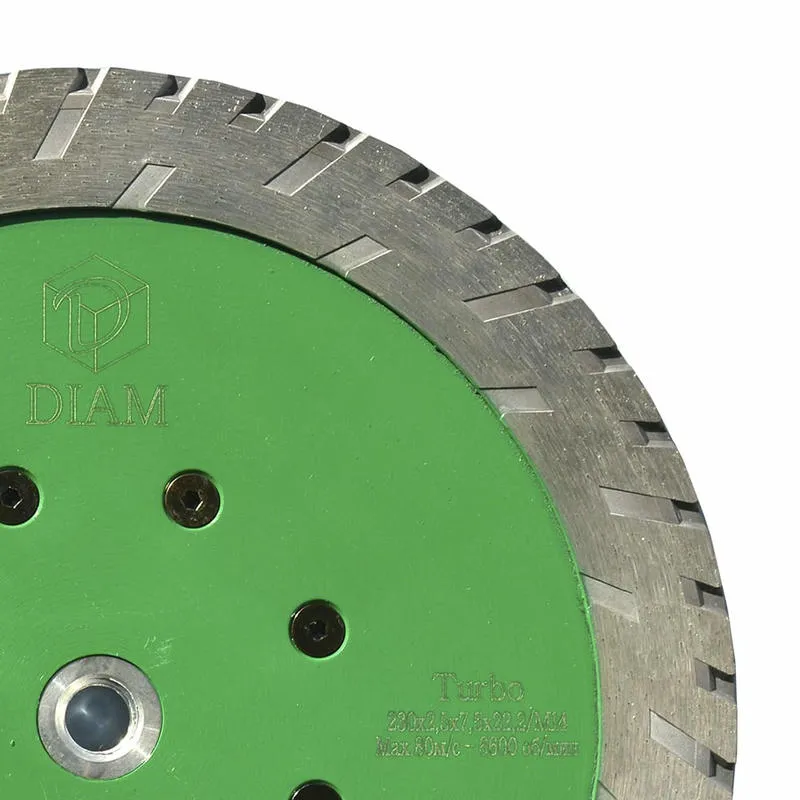Диск алмазный 230x2.5x7.5x22.2xM14 Granite Turbo GRINDER WG DIAM