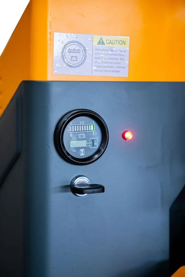 Электрическая тележка с весами 2000 кг 1150 мм XILIN CBD20W-EC с весами 24/105 В/Ач для складских работ