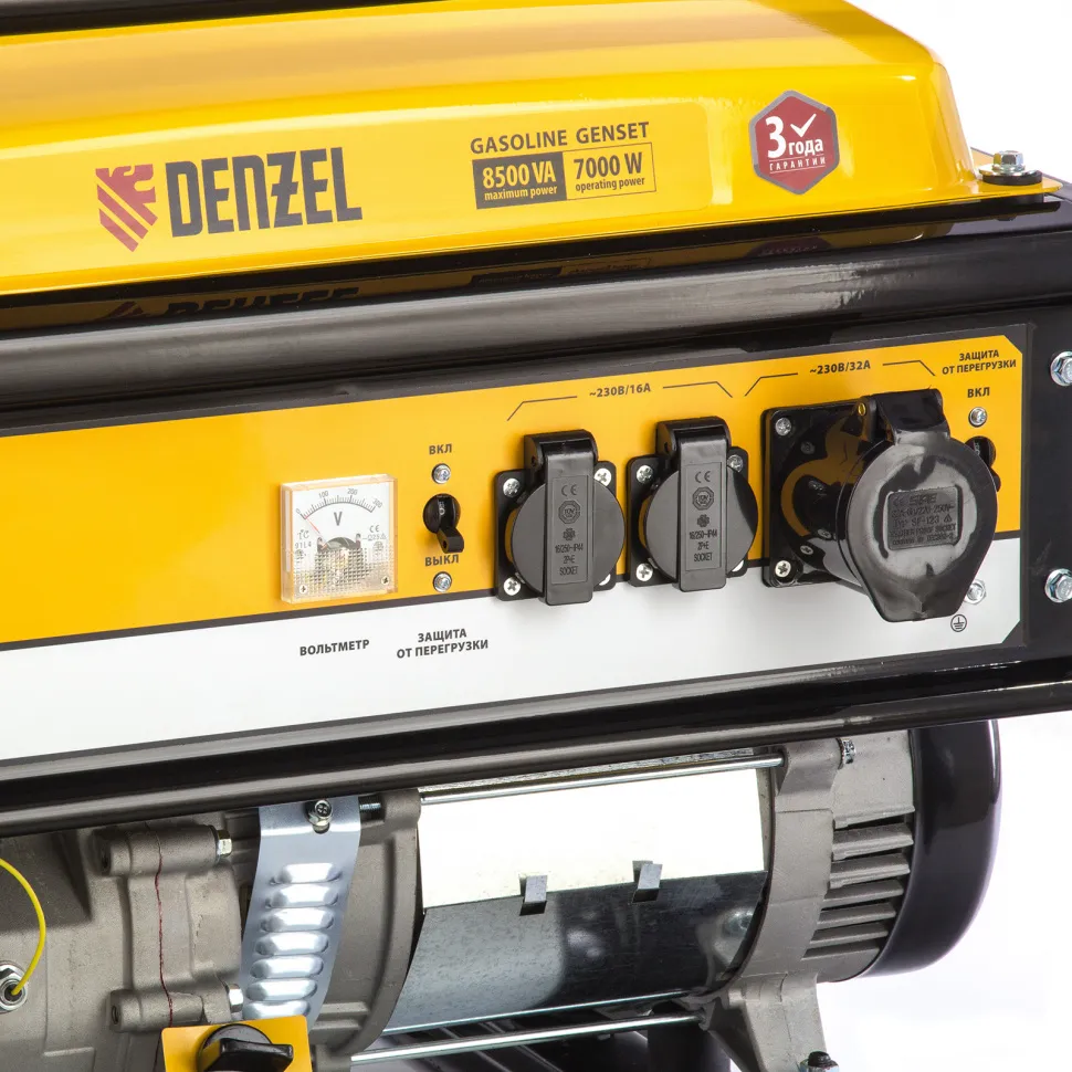 Генератор бензиновый GE 8900 Denzel