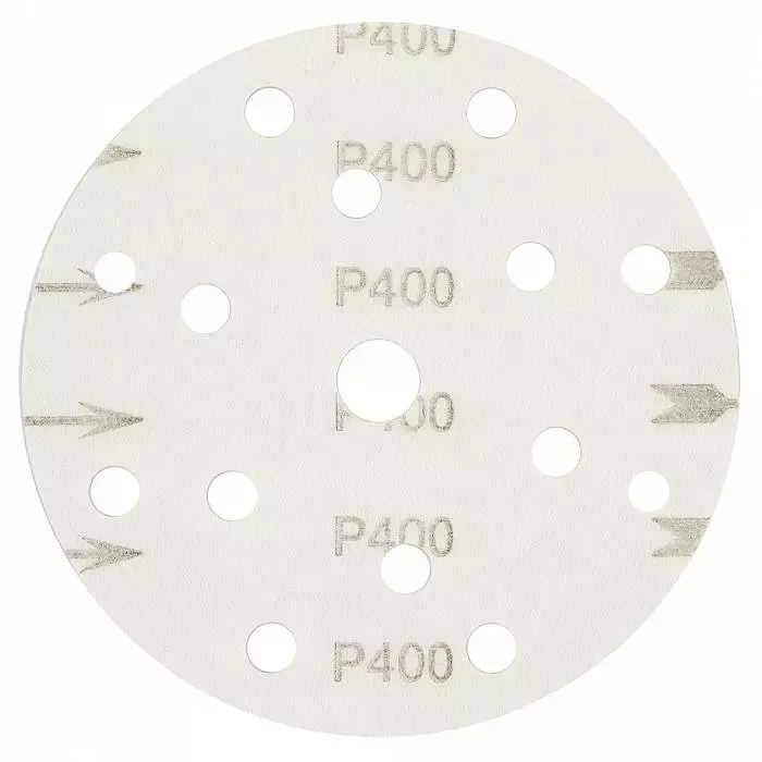 Абразив на бумажной основе Schtaer 255Abrasive paper 15 отв D=150 P500 набор 10 шт для шлифовки